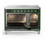 Cuisinière à induction ILVE Majestic III Series 48 po avec 6 éléments à induction (porte pleine)-124828825-124828829