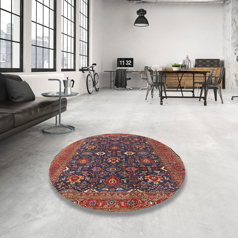 Oriental Indoor Rug, Round 7'
