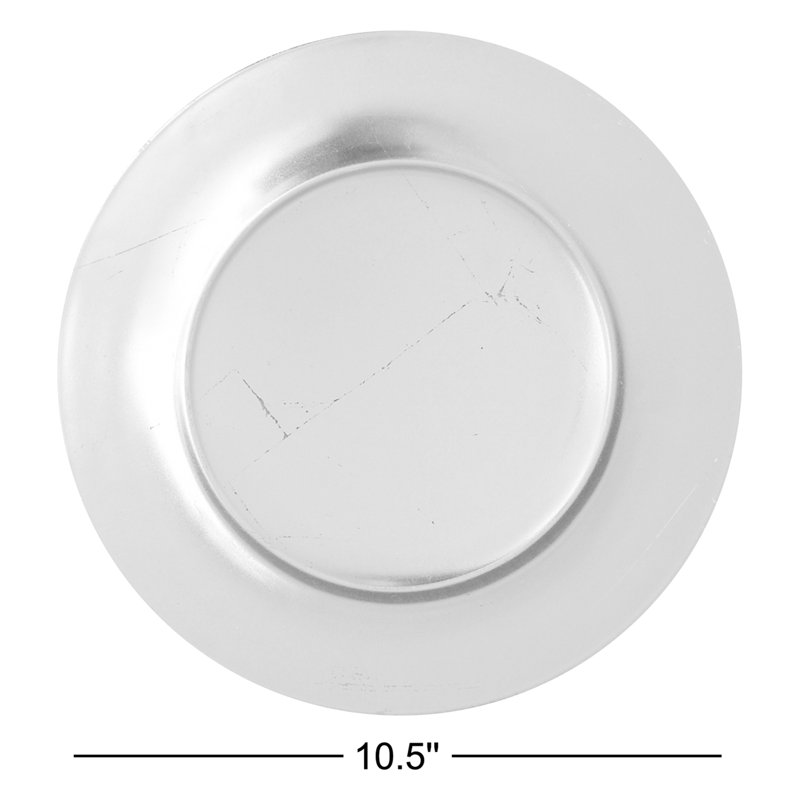 10.5" Dinner Plate, Gold