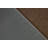 Light Weight Indoor / Outdoor Slip Resistant Brown Runner Rug-951797226