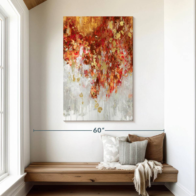 Avery Cascading Fall II, 48" H x 32" W
