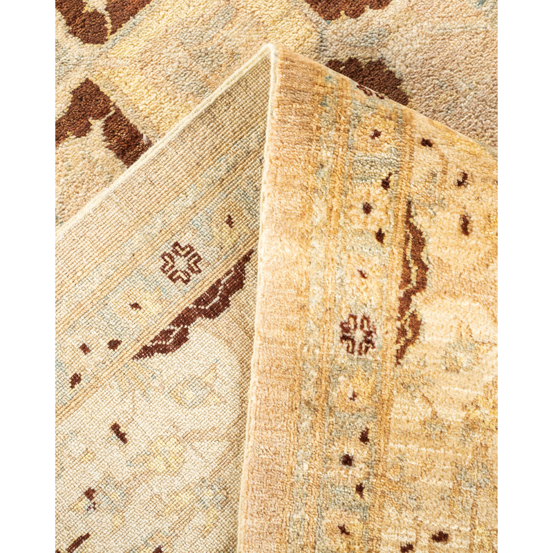 Shawen One-of-a-Kind 8' 1" X 10' 2" Hand Knotted Area Rug