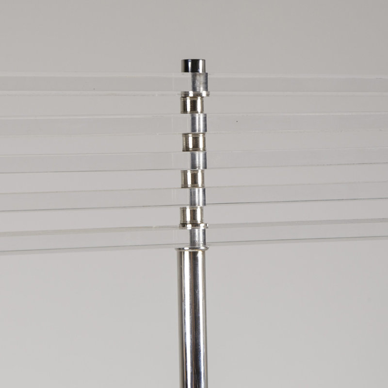 Nellcote 65'' Polished Silver Traditional Floor Lamp