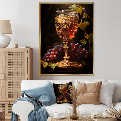 Judaïsme Kiddushs Glow II sur impression sur toile