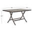 Table de salle à manger pliante en osier Copher-23847934