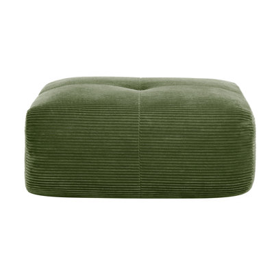 Velours côtelé ottoman - Vert olive