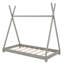 Lit plateforme simple avec structure triangulaire-13391246
