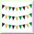 Pink and Yellow Hanging Paper Flowers and Fans Set