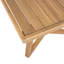 Ensemble de conversation d'extérieur 2 pièces en bois d'acacia avec coussins Vincent