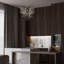 Lustre moderne en cristal chromé à 8 lumières avec une branche d'arbre-1047968058-1047968057