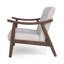 Mid-Century Modern Accent Chair, Tufted Armchair-1934179651