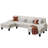 Rudhi Corduroy Sectional-1337928849