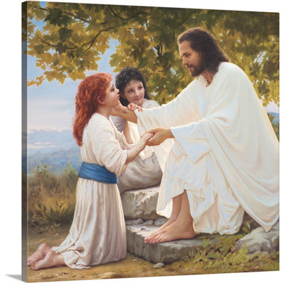 'The Pure Love of Christ' by Mark Missman Painting Print