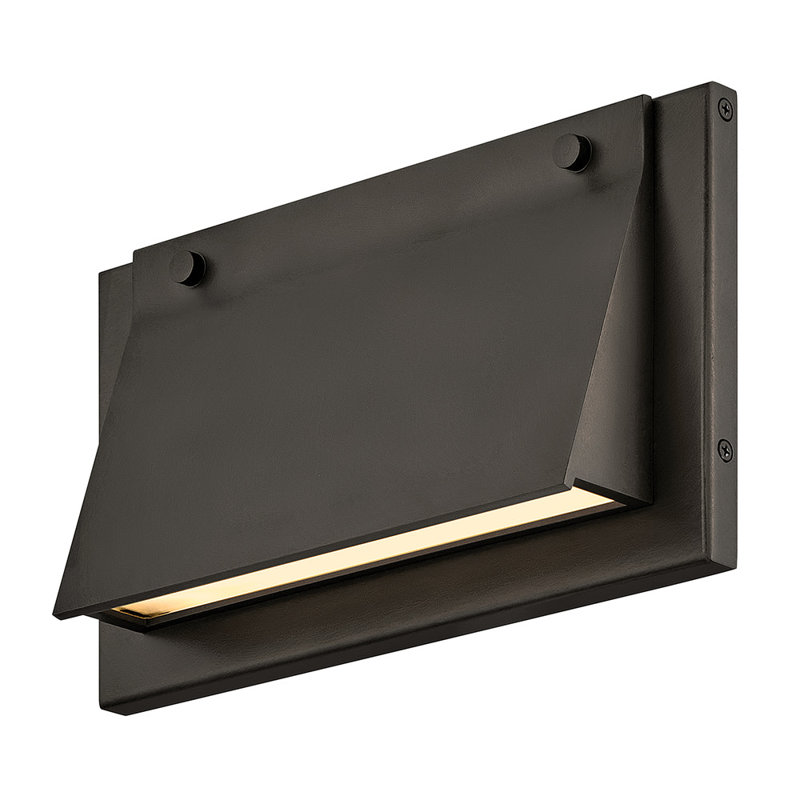 Hinkley Fold Extra Small Wall Mount Lantern, Black