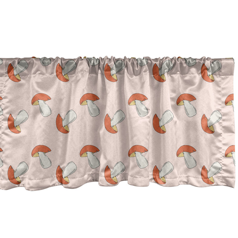 Ensemble de 2 cantonnières Ambesonne Doodle 94247, L 54 po x L 12 po