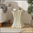 MGO Archaistic Wavy Side Table With Unique Design And Weather-Resistant Durability For Indoor And Outdoor Use