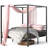 Toulouse Metal Platform Bed frame with Canopy Frame-59905135-59905130