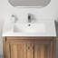  Lavabo de meuble-lavabo simple en porcelaine vitrifiée l 30 po x P 18,25 po Tucson (lavabo seulement, sans meuble-lavabo)-98301681