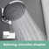 hansgrohe Pulsify S Showerhead 260 1-Jet, 1.75 GPM