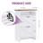 Versus Wood Tilt Out Open 24 Pair Shoe Storage Cabinet with Colourful LED Light-92356829