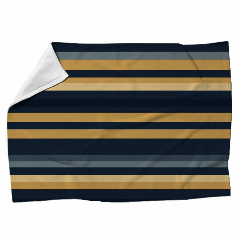 Machine Printed Throw Blanket, 51"W x 60" L