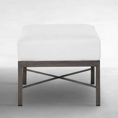 Monaco Outdoor Ottoman With Cushion