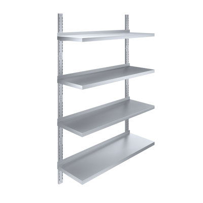 Amgood 4 Shelf Wall Mounted Shelf