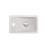 BOCCHI Milano 9.06'' Fireclay Rectangular Bathroom Sink-90558952