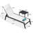 Outdoor Powder Coated Aluminum Single chaise-95048834
