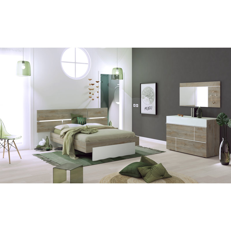 Hailey Bed, Super King (6'), Beige