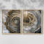 ABSTRACT Series CCL XXIV - Impression encadrée de qualité supérieure - prête à être accrochée - aucun clou requis - aucun clou requis-2119904594-2119904595