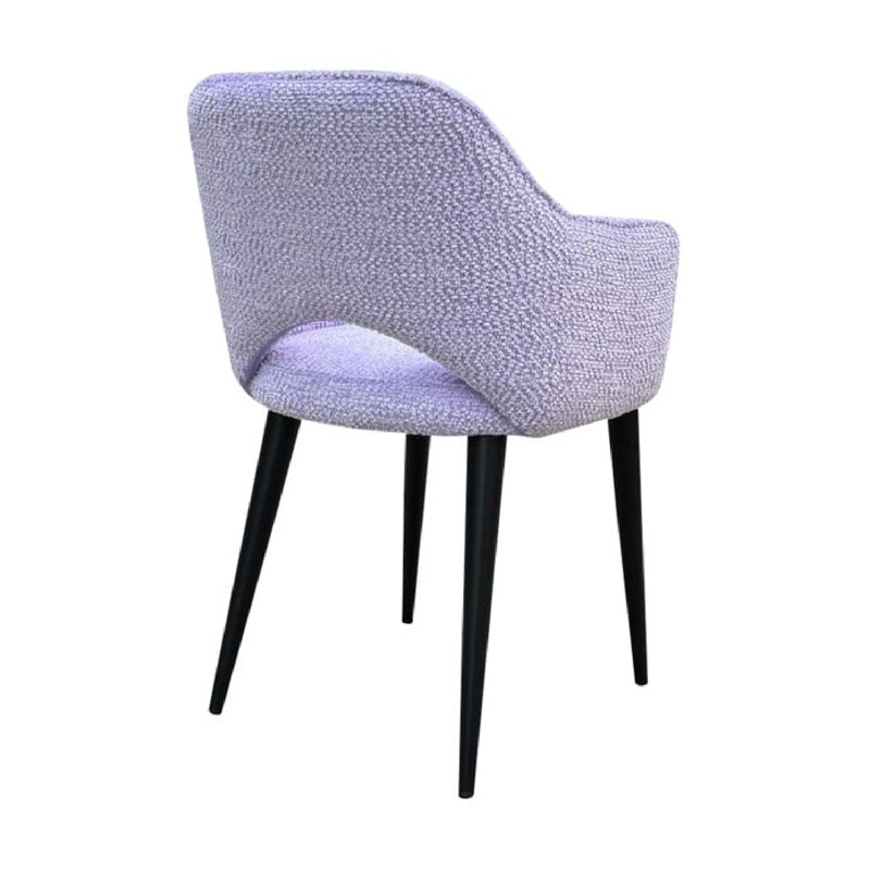 Fauteuil Giovanna, Polyester 100 % lavande