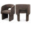 Chenille Fabric Dining Chair-94366993