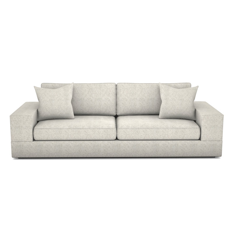 Embrace Full Cushion Arm Sofa, Tuck Metal