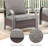 Bobra Patio Wicker Outdoor Club Chair with Cushions(Set of 2)-1108403599