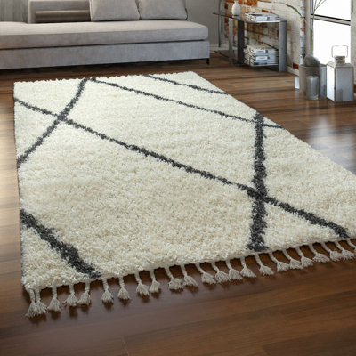 Forward Geometric Shag Area Rug