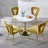 Upholstered Dining Chairs Set of 4,Kitchen Chairs,Side Chairs-320060453