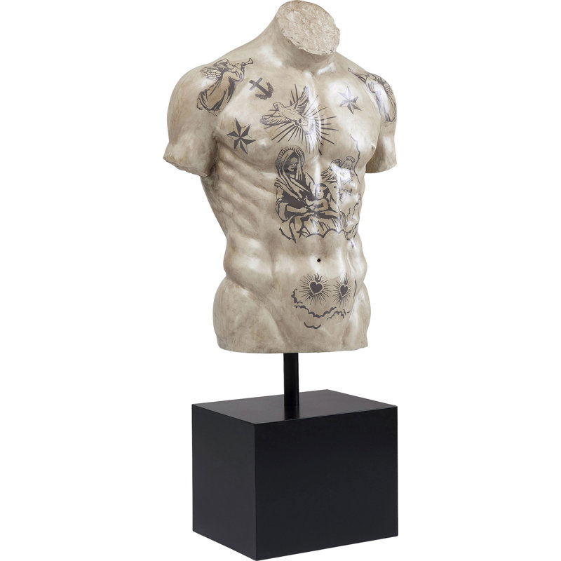 Deco Object Torso Tattoo