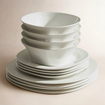 Quadro Porcelain Dinnerware Set
