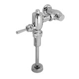 High Efficiency Manual Urinal Flushometer Valve with Accessory Kit in Polished Chrome