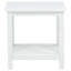 Table de bout blanche Slater