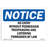 OSHA Notice - No Entry Without Permission Trespassing Sign-79165710