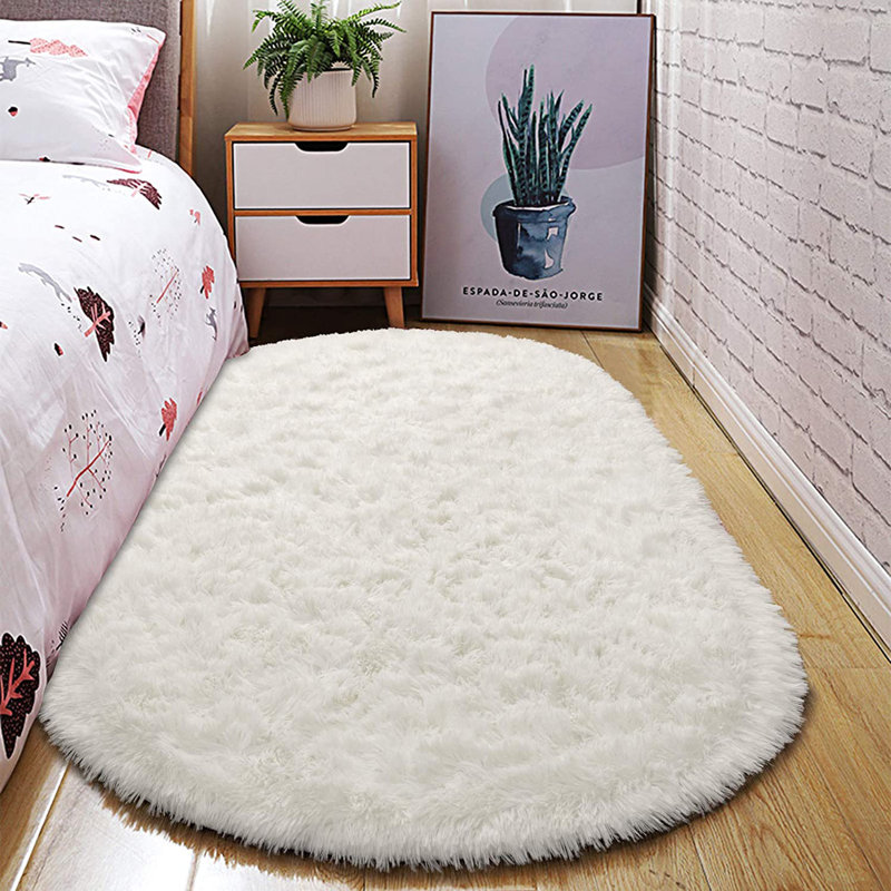 Tapis ovale 2 pi 6 po x 5 pi 3 po Swart