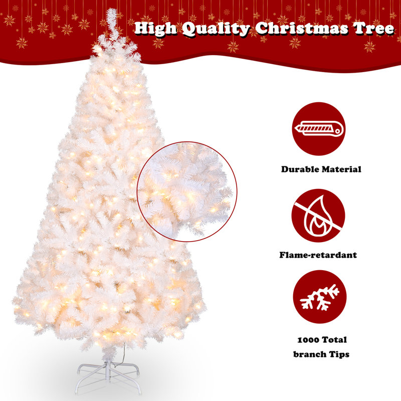 Lighted Artificial Christmas Tree