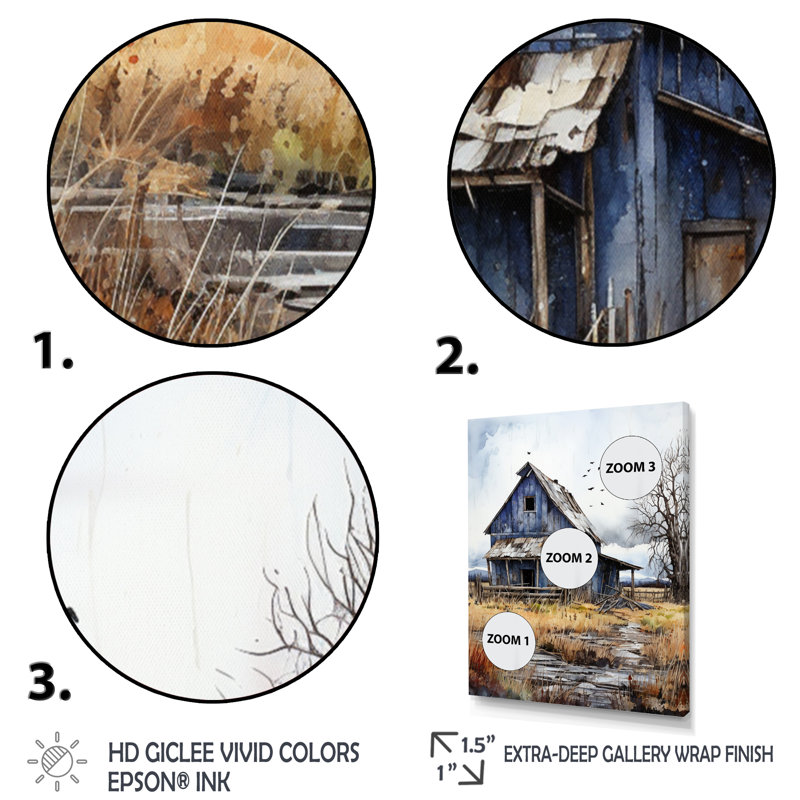 Artak Barn Shades of Resilience III - reproduction d'art sur toile, Cadre simple noir, H 20 po x l 12 po x P 1 po