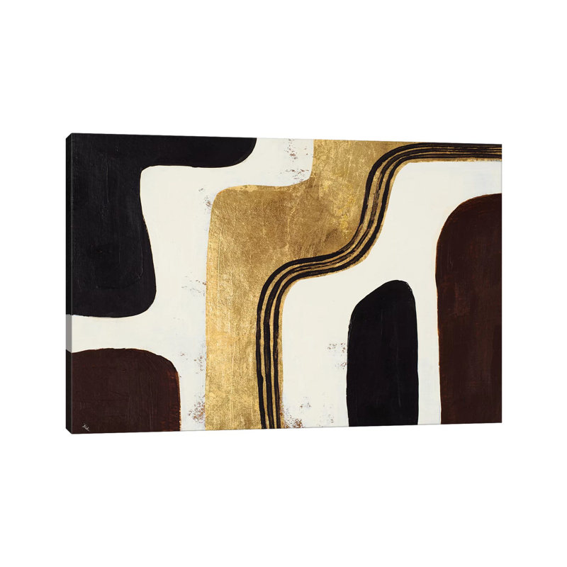 « Retro Africa » par Patricia Pinto-impression, Pas de tapis, H 26 po x l 18 po x 1,5 po, Toile tendue