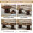 31"-55" Expandable Oval Coffee Table, Walnut