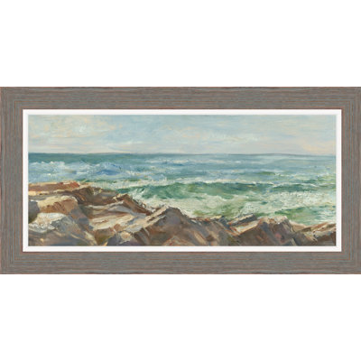 " Impasto Ocean View III "