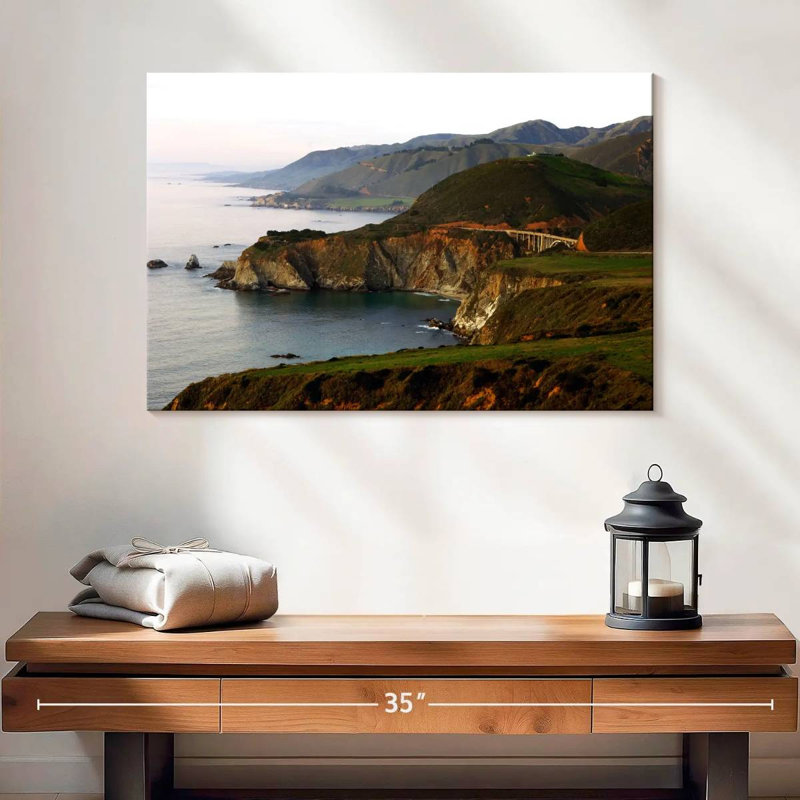 Gillard Big Sur Cliffs, 16" H x 24" W