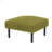 Small Ottoman Footstool With Legs, Corduroy Fabric Ottoman Foot Stool With Soft Padded Seat, Square Footstool Footstool For Living Room-958840714